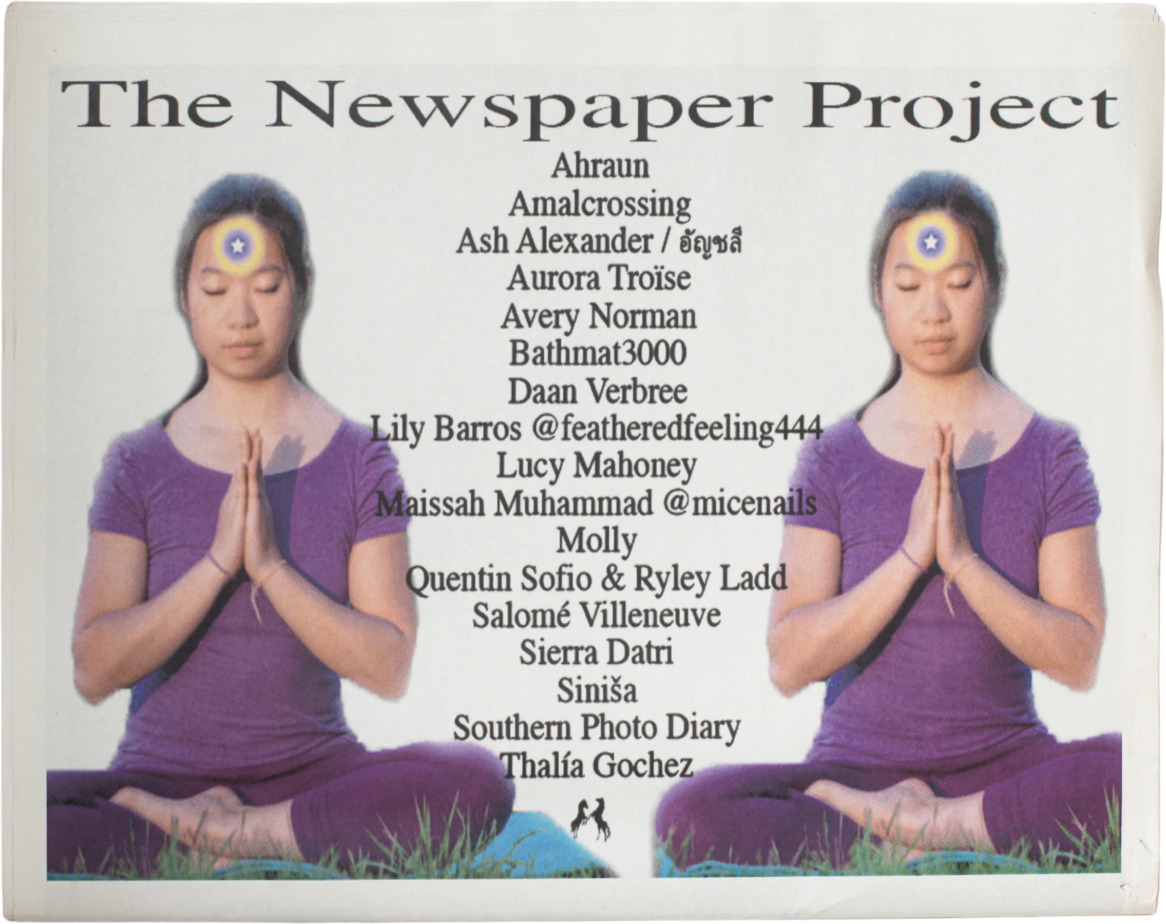 The Newspaper Project title spread